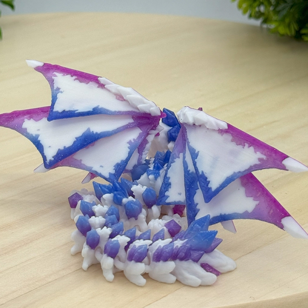 Wolfskristalldrache – Eiswind Mini